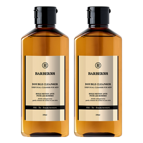 바버501 더블 클렌저, 200ml, 2개