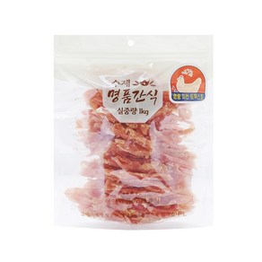 수제명품간식 강아지 치킨트위스트 정직한 실중량 대용량 1kg, 닭고기, 1개