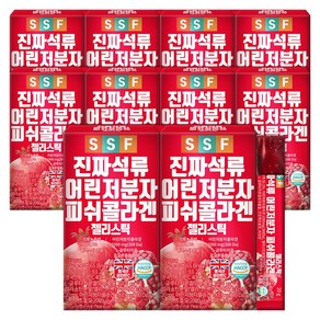 순수식품 석류 저분자 콜라겐 젤리 스틱