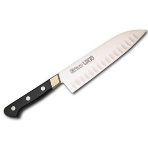 [일본 직배송]MISONO 미소노 UX10 NO.751 산토쿠사몬 삼덕칼 프로용 고급 주방칼 18cm, 1개, 실버