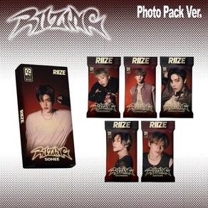 라이즈 (RIIZE) - 미니앨범 1집 : RIIZING [Photo Pack Ver.](스마트앨범) [6종 중 1종 랜덤발송]