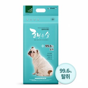 해우소 탈취 바이오패드 강아지 배변패드 50매 x 2개