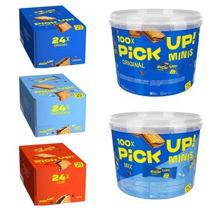 Pick Up 독일 발센 픽업 초콜릿 비스킷 672g 1kg 대용량, 초코&밀크 28g x 24개입 (672g), 1개