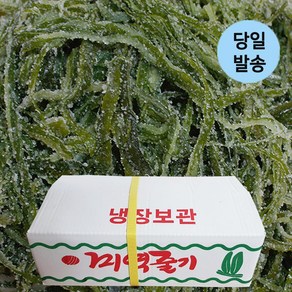 울돌목 염장 미역줄기 4kg 해조류 반찬, 1개