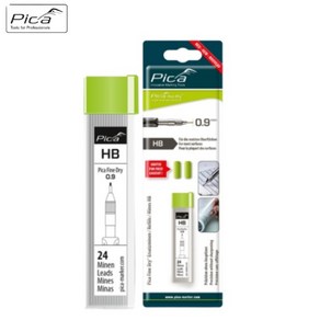 PICA 피카 샤프심 7030SB 0.9mm HB 목공샤프심 샤프전용 석필 기아기바늘