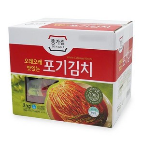 [코스트코 냉장] 종가집 포기김치 3kg, 1개