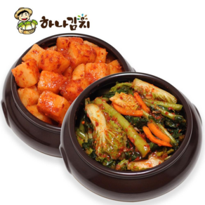 열무김치 2kg + 깍두기 2kg