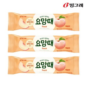 빙그레 요맘때 복숭아 바 70ml