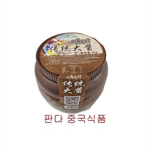 왕부정 중국식품 중국수입 한식 전통된장 연변된장 1kg, 1개