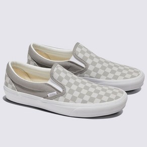 반스 VN0A2Z41BXC 캔버스 블록 클래식 Slip-on 슬립온 그레이 화이트 캔버스화 남여공용 체크