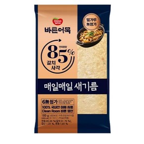 동원 바른어묵 85% 갈치사각, 1개, 180g