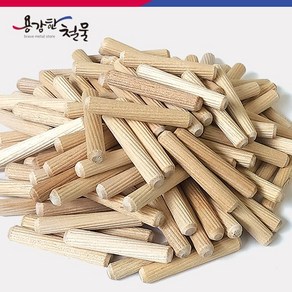 [용감한철물] 나무못 목다보 6 8 10 mm 국산 목심 받침 100 1000 개, 목다보 10 x 40mm(100개입), 1개