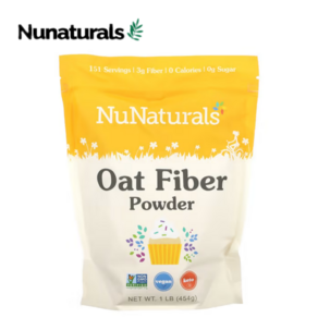 뉴네추럴 오트 파이버 파우더 454g NuNatuals Oat Fibe Powde, 1개