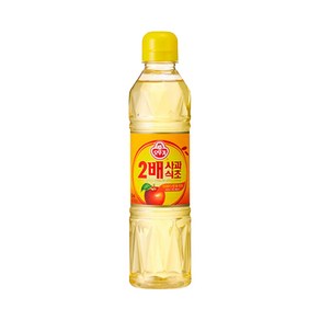 오뚜기 2배사과식초 500ml 식자재마트 펜션음식 도매가, 1개