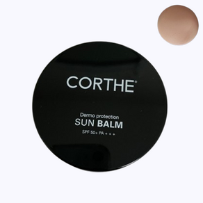 [BEST 재구매율] 코르테 CORTHE 더모 프로텍션 선 광채 밤 15g (SPF50+) 고체형 자외선 차단제 수분감 피부톤 보정, 1개, 15ml