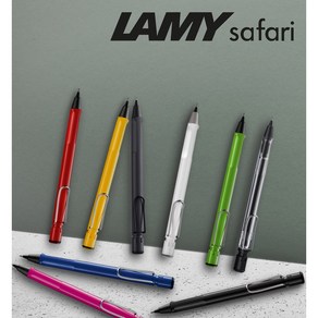 [라미]LAMY 사파리 샤프(0.5mm)-레드(116) / RAMY / 무료각인 / 공식수입처 제품 / 병행 아님, 레이저 각인(색 지정불가), 선물포장(쇼핑백)