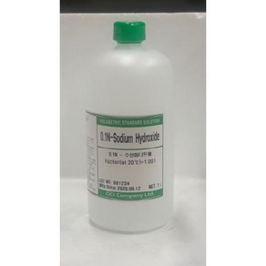 0.1N 1N 0.5N 가성소다 시약 Sodium Hydroxide 1310-73-2