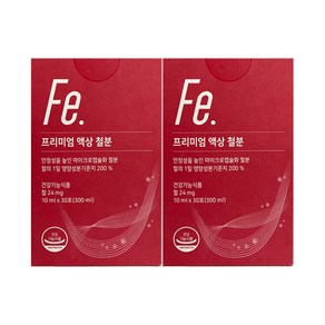 뉴트리모어 프리미엄 액상 철분, 300ml, 2개