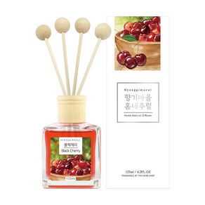 향기마을 홈 내추럴 디퓨저 125ml, 블랙체리