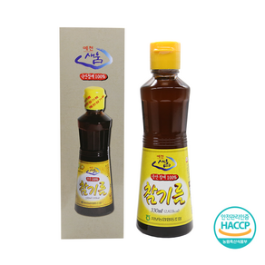 지보농협 예천 참기름, 330ml, 1개