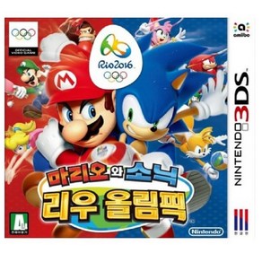 닌텐도3DS 마리오와 소닉 리우올림픽 중고 정식발매