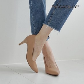 [PICCADILLY] 피카딜리 745076 펌프스_카푸치노(7cm)