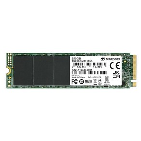 Tanscend TS128GMTE110S 128GB Nvme PCIe Gen3 X4 MTE110S M.2 SSD 솔리드 스테이트 드라이브, 250GB_MTE115S