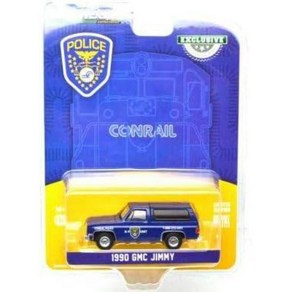 그린라이트 1:64 1991 GMC 지미 콘레일 다이캐스트 카, 1개