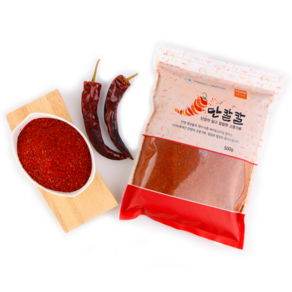 충북 단양 국산 순한맛 안매운 고춧가루 김치반찬용, 2개, 500g