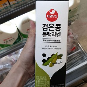 서울우유 검은콩 블랙라벨, 일반포장 동절기만, 1개, 900ml