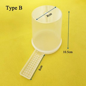 벌꿀벌 급수 장치 400ml 여름 수거 물병 탱크 상자 내부 양봉 농장 제품 2 개, 2개