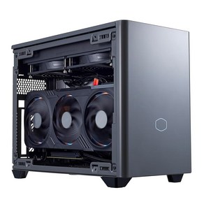 게이밍 PC 쿨러 마스터 NR2 Po 미니 ITX i7 14700F NVIDIA GeFoce RTX 4070 Ti 슈퍼 32GB DDR5 5600MHz 1TB M 2 NVMe, 2 NR2 Po i7 14700F - RTX 4060