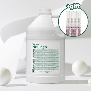 모에타 더 뉴 힐링스 제로 클리어샴푸 4000ml (힐링스 단백질트리트먼트 15ml 10개 증정) 지성두피용, 1개, 4L