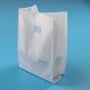 청소가좋다 비닐쇼핑백 비닐백 포장쇼핑백 링봉투 100매, 8호 32*50 흰색