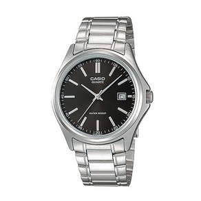 MTP-1183A-1A 카시오 CASIO 패션 클래식 아날로그 남성용 블랙 메탈 손목시계