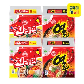 오뚜기 열라면 10p + 진라면 매운맛 10p