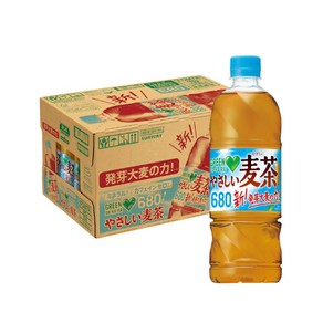 산토리 그린다카라 부드러운 보리차 보리차 애완동물 680ml×24개, 680ml, 24개, 1개입