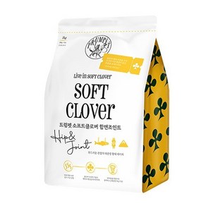 트럼펫 강아지 소프트클로버 힙앤조인트 소프트사료, 오리, 1kg, 1개