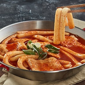 쿠팡 초할인 >> 국물 밀떡 떡볶이 은영이떡볶이 새벽에 뽑은 냉장 생밀떡 2인분 어묵 포함 (순한 보통 매운 더매운 짜장 5가지 맛 중 선택)