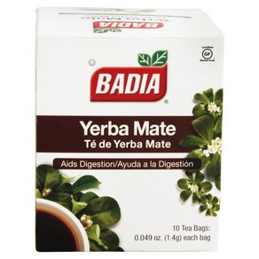 Yeba Mate Tea Bags – 10 bags 예르바 마테 티백 – 10봉지, 10개, 185.97g, 1개