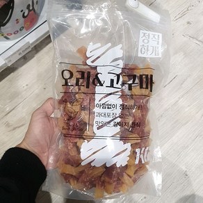 정직하개 정직하개 오린 앤 고구마 말이 1KG, 1개