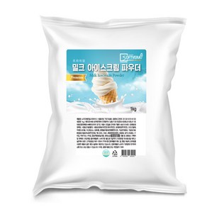 소프트베라 프리미엄 소프트아이스크림 밀크 파우더 1kg, 1개