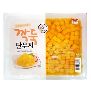 일가집 깍두기 단무지 3kg 1box, 4개