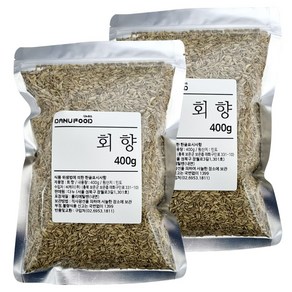 다누푸드 산미나리씨앗 회향 펜넬 씨앗 400g 2개