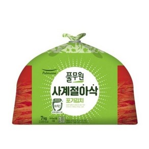 풀무원 사계절 아삭 포기김치 7kg