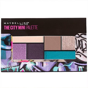 Maybelline Makeup The City Mini Eyeshadow Palette 메이블린 메이크업 더 시티 미니 아이섀도우 팔레트 그래피티 팝 아이섀도우 0.14온, Gaffiti Pop, 1개