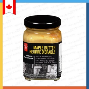 캐나다 메이플버터 158g Canada PC BLACK LABEL Maple Butte, 1개