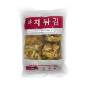 햇살 야채튀김 1kg/업소용 냉동 야채튀김 간편분식