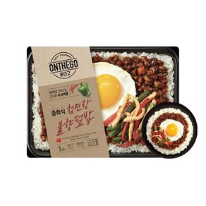 아워홈 온더고 중화식 첨면장 불향 덮밥 290g, 1개