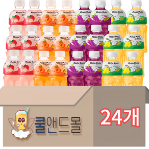 모구모구 4종혼합(복숭아+리치+포도+망고) 320mlx24ea, 24개, 320ml